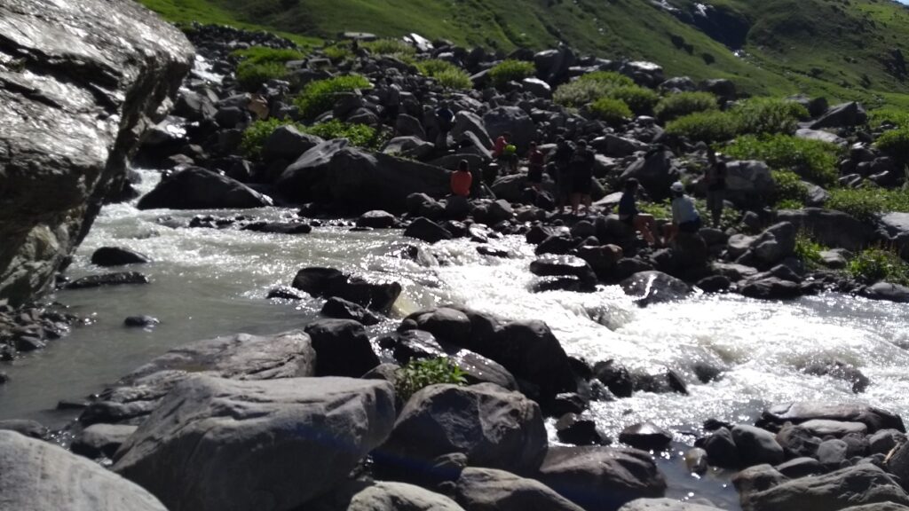 River Crossing - Hampta Pass