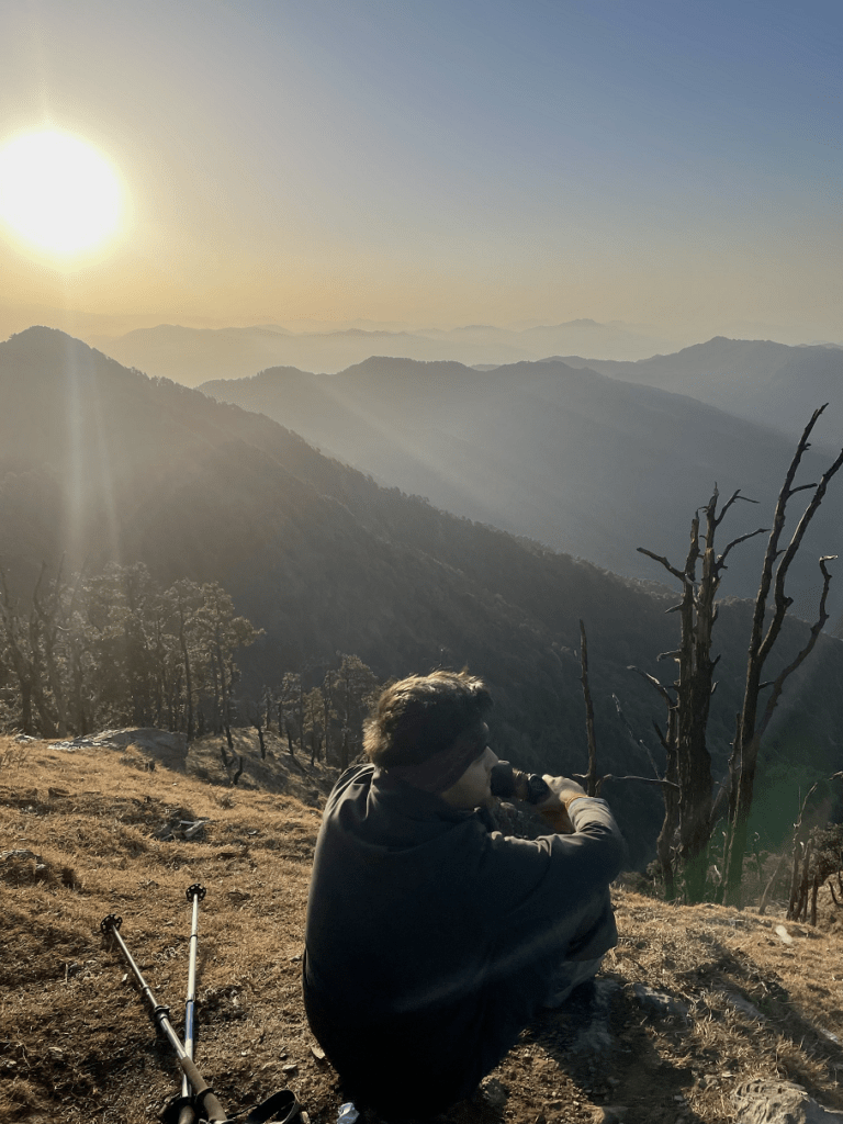 Gaurav At Nag Tibba Summit